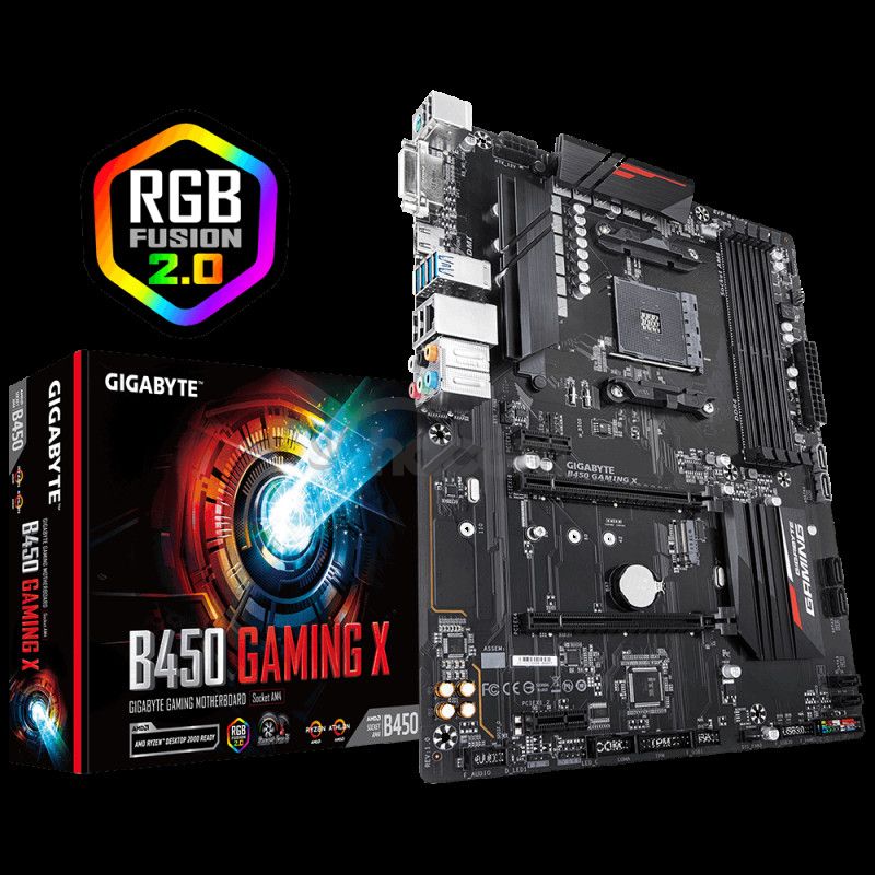 Gigabyte b450 gaming x как включить подсветку