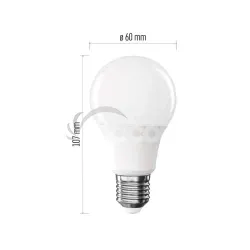 EMOS LED iarovka Classic A60 / E27 / 7 W (60 W) / 806 lm / Studen biela