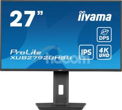 27" iiyama XUB2792UHSU-B6: IPS, 4K, HDMI, USB-C, HAS XUB2792UHSU-B6