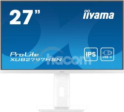 27" iiyama XUB2797HSN-W2: IPS, FHD, USB-C, RJ45, HAS XUB2797HSN-W2