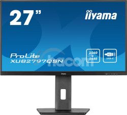 27" iiyama XUB2797QSN-B2: IPS, QHD, USB-C, RJ45, HAS XUB2797QSN-B2