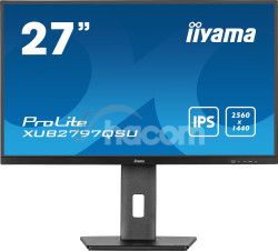 27" iiyama XUB2797QSU-B2: IPS, QHD, HDMI, DP, HAS, repro XUB2797QSU-B2