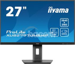 27" iiyama XUB2797UHSNP-B1: IPS, 4K, KVM, USB-C XUB2797UHSNP-B1