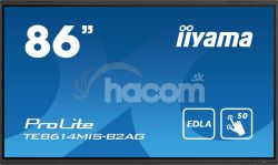 86" iiyama TE8614MIS-B2AG:VA,4K,50P,EDLA,Android TE8614MIS-B2AG