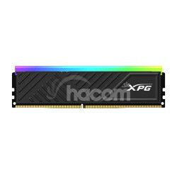 Adata XPG D35/DDR4/16GB/3200MHz/CL16/1x16GB/RGB/Black AX4U320016G16A-SBKD35G