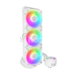 ARCTIC Liquid Freezer III - 420 A-RGB (White) : All-in-One CPU Water Cooler so 420 mm raditorom a ACFRE00153A