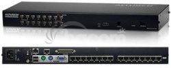 Aten 16-port OverNet Cat5 KVM PS / 2 + USB, OSD, rack KH-1516AI