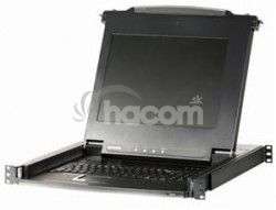 ATEN 17 "uplk do racku, 16port KVM, USB + PS / 2, touch CL-1016MA