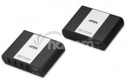 ATEN USB 2.0 predlka so 4portovm hubom po LAN UEH-4102