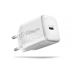 AXAGON ACU-PD20W, nabjaka do siete 20W, 1x port USB-C, PD3.0/PPS/QC4+/AFC/Apple, biela ACU-PD20W