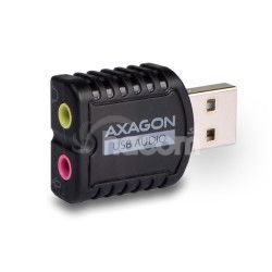 AXAGON ADA-10, USB 2.0 - extern zvukov karta MINI, 48kHz/16-bit stereo, vstup USB-A ADA-10