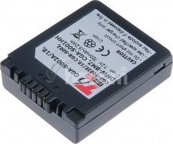 Batria T6 power Panasonic DMW-BM7, CGA-S002E, CGA-S002, 720mAh, siv DCPA0004