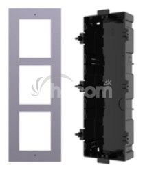 DS-KD-ACF3 panel pre mont pod omietku pre 3 moduly