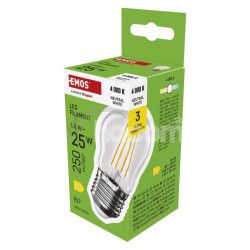 EMOS LED FLM MINI GL 1,8 W (25 W) 250lm E27 NW 1525743402