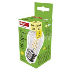 EMOS LED FLM MINI GL 1,8 W (25 W) 250lm E27 WW 1525743209