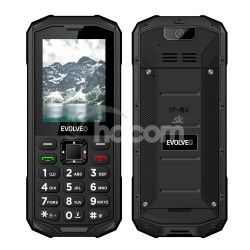 EVOLVEO StrongPhone X5, vodotesn odoln Dual SIM telefn, erno-ed SGP-X5-GY