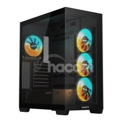 GIGABYTE C500 PANORAMIC STEALTH/Midi Tower/Transpar./ierna GB-C500P ST