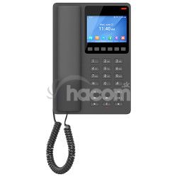 Grandstream GHP631W SIP WiFi hotelov telefn s displejom, ierny GHP631W