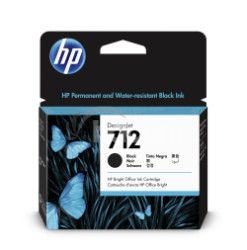 HP 712 Atramentov npl ierna (80ml); 3ED71A 3ED71A