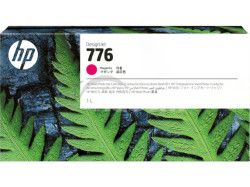 HP 776 1-litr Magenta Ink Cartridge 1XB07A