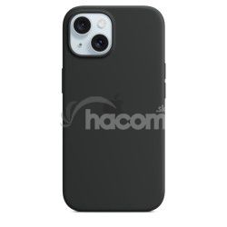 iPhone 15 + Silicone Case with MagSafe - Black MXQR3ZM/A