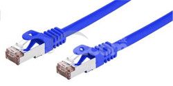 Kbel C-TECH patchcord Cat6, FTP, modr, 0,25 m CB-PP6F-025B