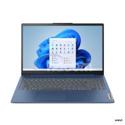 Lenovo IdeaPad Slim 3/15AMN8/R3-7320U/15,6"/FHD/8GB/512GB SSD/AMD int/W11H/Blue/2R 82XQ00AJCK