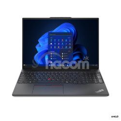 Lenovo ThinkPad E/E16 Gen 2 (AMD)/R5-7535HS/16"/WUXGA/16GB/512GB SSD/AMD int/W11H/Black/3R 21M5002WCK