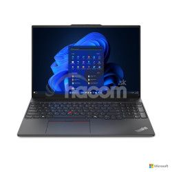 Lenovo ThinkPad E/E16 Gen 2 (Intel)/U5-125U/16"/WUXGA/16GB/512GB SSD/4C-iGPU/W11H/Black/3R 21MA003TCK