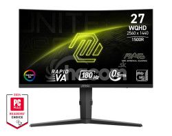 MSI MAG/275CQRF QD E2/27"/VA/QHD/180Hz/0,5ms/Black/3R MAG 275CQRF QD E2