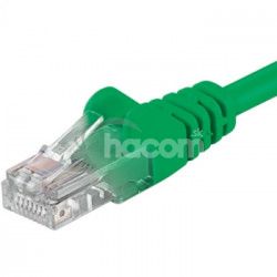 Kbel Patch UTP RJ45-RJ45 level 5e 5m zelen sputp050G