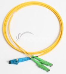 Patchcord FO duplex E2000/APC-LC 9/125um SM 20m, OS2