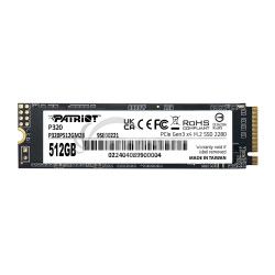 PATRIOT P320/512GB/SSD/M.2 NVMe/5R P320P512GM28