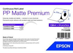 PP Matte Label Premium, Cont. Roll, 51mm x 29mm 7113426