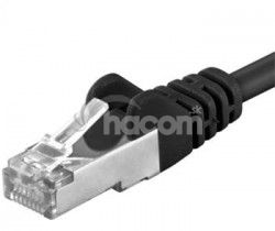 PremiumCord Patch kbel cat6 S-FTP, RJ45-RJ45, AWG 26/7 0,25m ierna sp6asftp002C