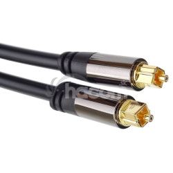 PremiumCord Toslink M/m 6mm, 2m, Gold Design kjtos6-2