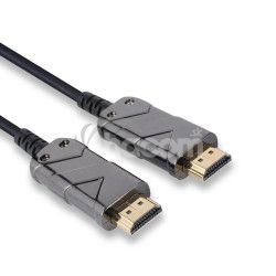 PremiumCord Ultra High Speed HDMI 2.1 optick fiber kbel 8K @ 60Hz, pozlten 40m kphdm21x40