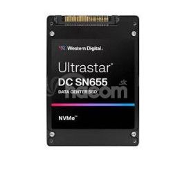 QNAP WD, SSD, Ultrastar SN655, PCIe NVM Gen4, U.3 15mm, 7,68 TB, 0TS2462 79700-T7R6801WD02-RS