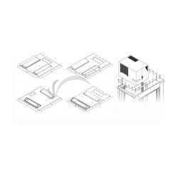 Redukcia pre mont klim.X1, X2 600x800 do hl.rozv.ed RAC-RV-X68-Y6