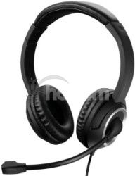 Sandberg PC sluchtka USB Chat Headset s mikrofnom, ierna 126-16