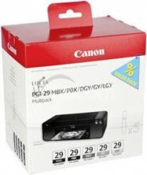 Canon PGI-29 MBK / PBK / DGY / GY / LGY / CO Multi pack 4868B018