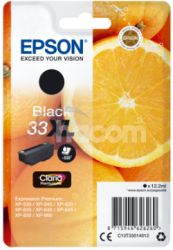 Epson Singlepack Black 33XL Claria Premium Ink C13T33514012