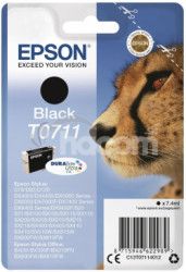 Epson Singlepack Black T0711 DURABrite Ultra Ink C13T07114012