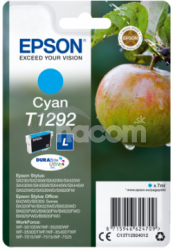 Epson Singlepack Cyan T1292 DURABrite Ultra Ink C13T12924012