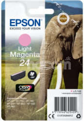 Epson Singlepack Light Magenta 24 Claira Photo Ink C13T24264012