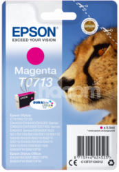 Epson Singlepack Magenta T0713 DURABrite Ultra Ink C13T07134012