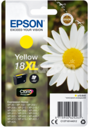 Epson Singlepack Yellow 18XL Claria Home Ink C13T18144012