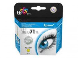 Ink. kazeta TB kompatibiln s Epson T0714 Yellow TBE-D71YE