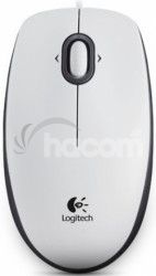 My Logitech B100 Optical USB Mouse, biela 910-003360