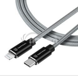 Tactical Fast Rope Aramid Cable USB-C/Lightning MFi 1m Grey 8596311153204